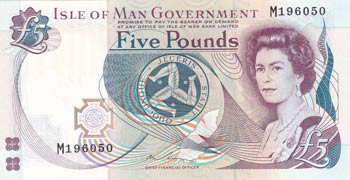 Isle of Man, 5 Pounds, 2015, UNC, ... 