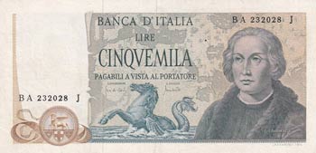 Italy, 5.000 Lire, 1973, XF(+), ... 