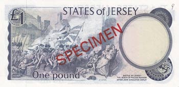 Jersey, 1 Pound, 1976, UNC, p11s, ... 