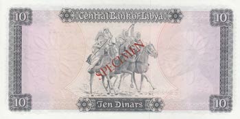 Libya, 10 Dinars, 1971/72, UNC, ... 