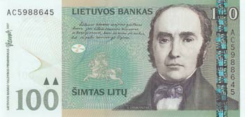 Lithuania, 100 Litu, 2007, UNC, ... 