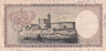 Italy, 50.000 Lire, 1970, VF(+), ... 