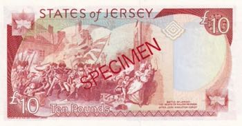 Jersey, 10 Pounds, 1993, UNC, ... 