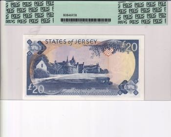 Jersey, 20 Pounds, 1993, UNC, p23a