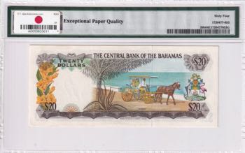 Bahamas, 20 Dollars, 1974, UNC, ... 