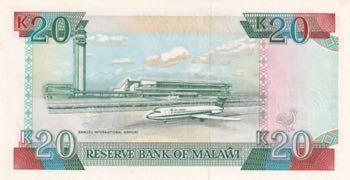 Malawi, 20 Kwacha, 1990, UNC, p26