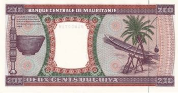 Mauritania, 200 Ouguiya, 1996, ... 