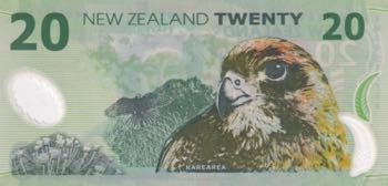 New Zealand, 20 Dollars, 2006, ... 