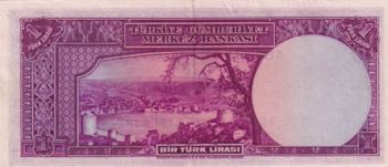 Turkey, 1 Lira, 1942, AUNC, p135, ... 
