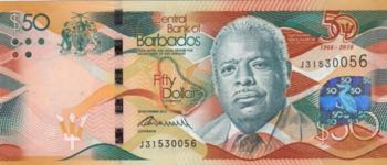 Barbados, 50 Dollars, 2016, UNC, ... 