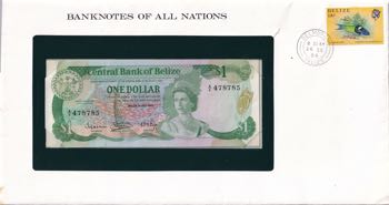 Belize, 1 Dollar, 1983, UNC, p43, ... 