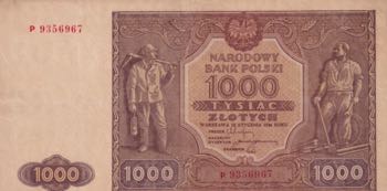 Poland, 1.000 Zlotych, 1946, ... 