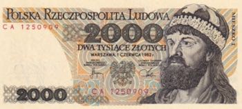 Poland, 2.000 Zlotych, 1982, UNC, ... 