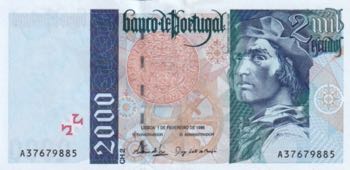 Portugal, 2.000 Escudos, 1996, ... 