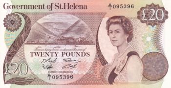 Saint Helena, 20 Pounds, 1986, ... 