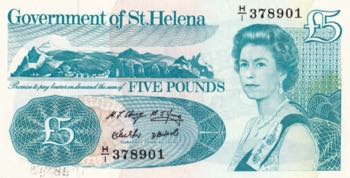 Saint Helena, 5 Pounds, 1998, UNC, ... 