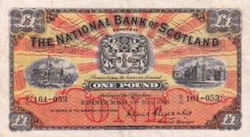 Scotland, 1 Pound, 1956, XF, p258c
