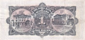 Scotland, 1 Pound, 1965, VF, p325b
