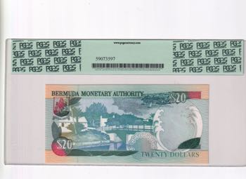 Bermuda, 20 Dollars, 2008, UNC, ... 