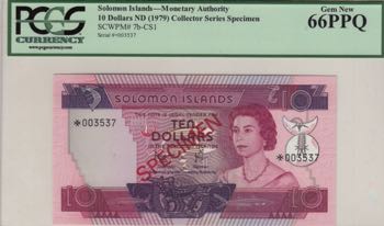 Solomon Islands, 10 Dollars, 1979, ... 