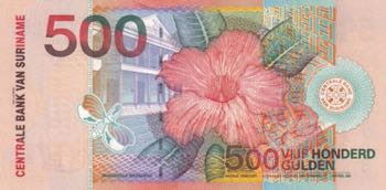 Suriname, 500 Gulden, 2000, UNC, ... 