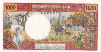 Tahiti, 1.000 Francs, 1983, UNC, ... 