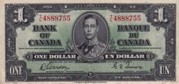Canada, 1 Dollar, 1937, AUNC(-), ... 