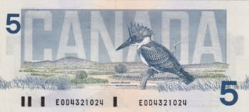 Canada, 5 Dollars, 1986, UNC, p95a