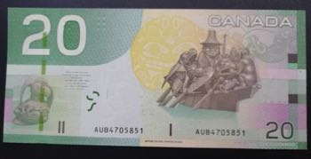 Canada, 20 Dollars, 2009, UNC, ... 