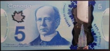 Canada, 5 Dollars, 2013, UNC, p106b