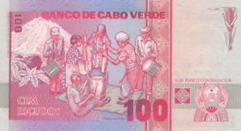 Cape Verde, 100 Escudos, 1989, ... 