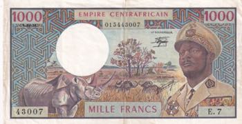 Central African Republic, 1.000 ... 