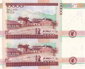 Colombia, 10.000 Pesos, 2014, UNC, ... 