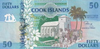 Cook Islands, 50 Dollars, 1992, ... 