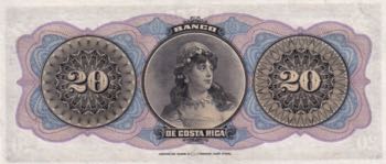 Costa Rica, 20 Pesos, 1899, UNC, ... 