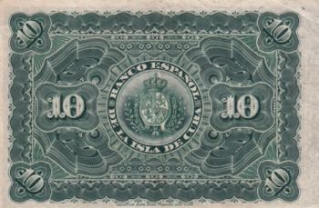 Cuba, 10 Pesos, 1896, XF, p49