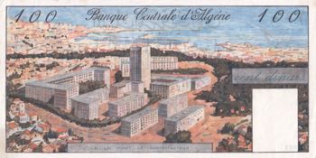 Algeria, 100 Dinars, 1964, XF, p125