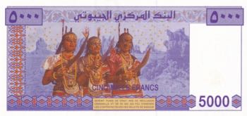 Djibouti, 5.000 Francs, 2002, UNC, ... 