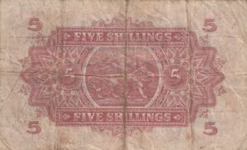 East Africa, 5 Shillings, 1941, ... 