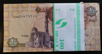Egypt, 1 Pound, 2006, UNC, p50j, ... 