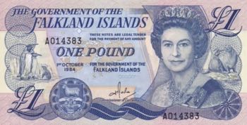 Falkland Islands, 1 Pound, 1984, ... 