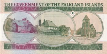 Falkland Islands, 10 Pounds, 1986, ... 