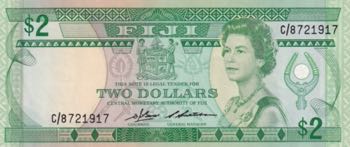 Fiji, 2 Dollars, 1983, UNC, p82a