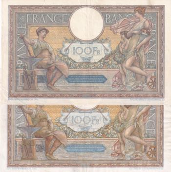 France, 100 Francs, 1927/1931, ... 