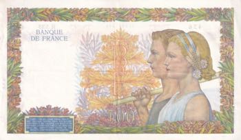 France, 500 Francs, 1940, XF, p95a