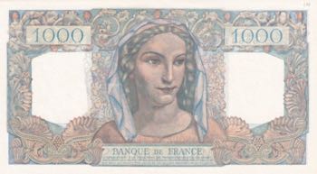 France, 1.000 Francs, 1948, ... 