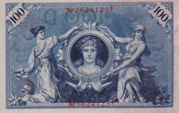 Germany, 100 Mark, 1908, UNC, p33