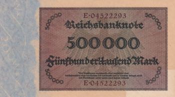 Germany, 500.000 Mark, 1923, UNC, ... 