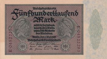 Germany, 500.000 Mark, 1923, UNC, ... 