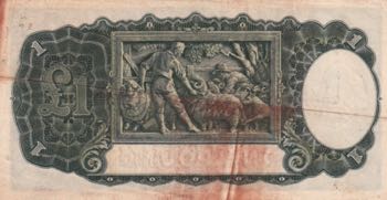 Australia, 1 Pound, 1942, XF, p26b